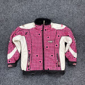 CASTLE X RACEWEAR Switch Snowboard Snowmobile Pink Jacket Reissa Size Small